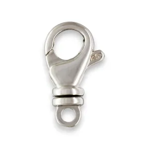 🆕🔗 Swivel Clasp in Sterling Silver