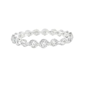 1.50ct 14k White Gold Diamond Eternity Band