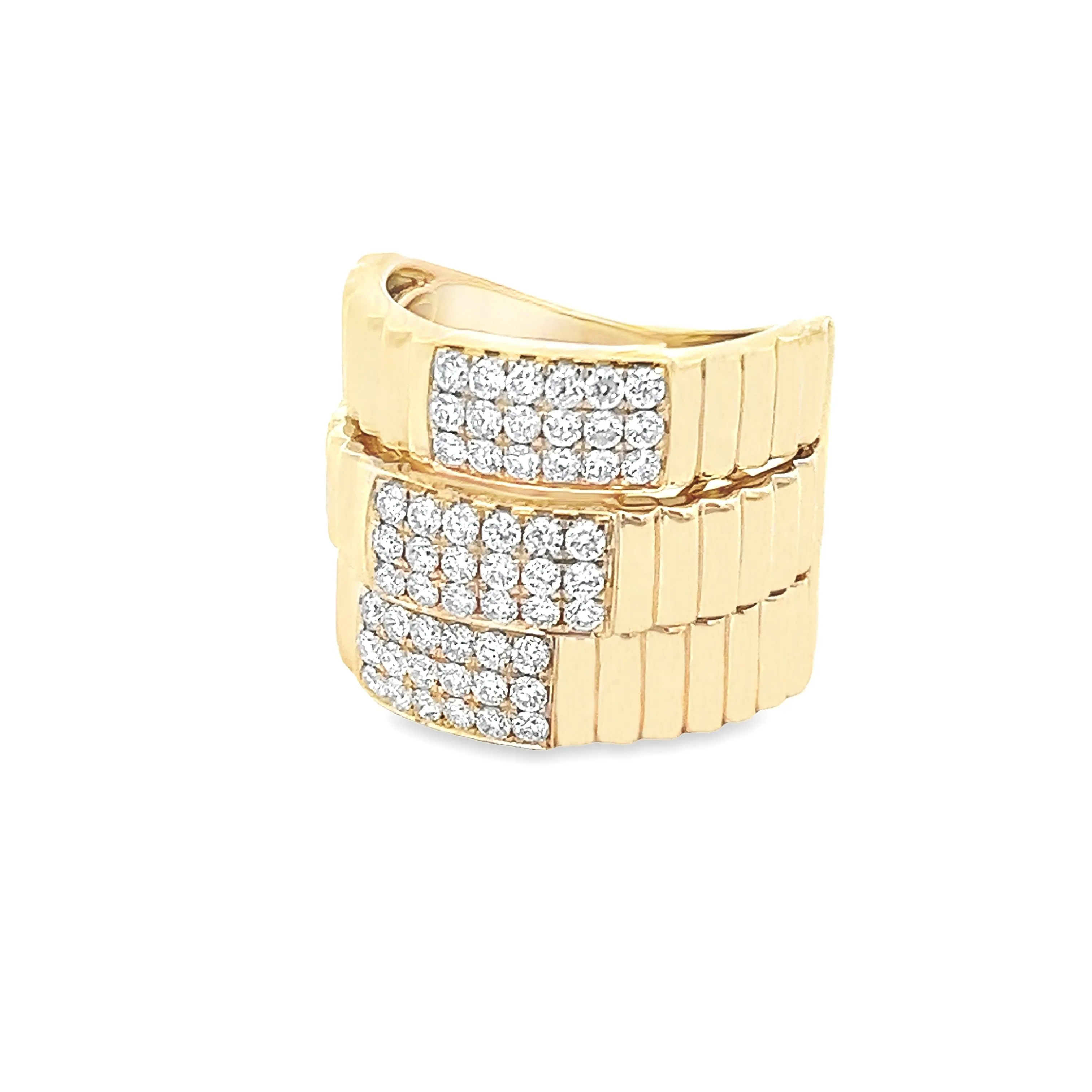 .86ct 14k Yellow Gold Diamond Ring