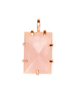 Amalfi Amulet - Rose Gold & Rose Quartz