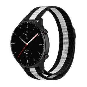 Amazfit GTR 2 Milanese Strap (Black/White)