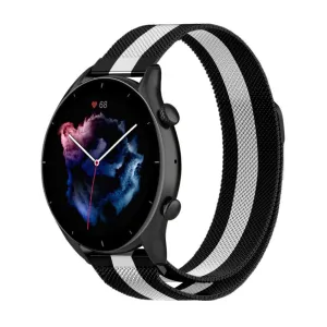 Amazfit GTR 3 (Pro) Milanese Strap (Black/White)