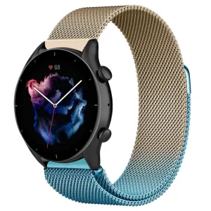 Amazfit GTR 3 (Pro) Milanese Strap (Blue/Gold)