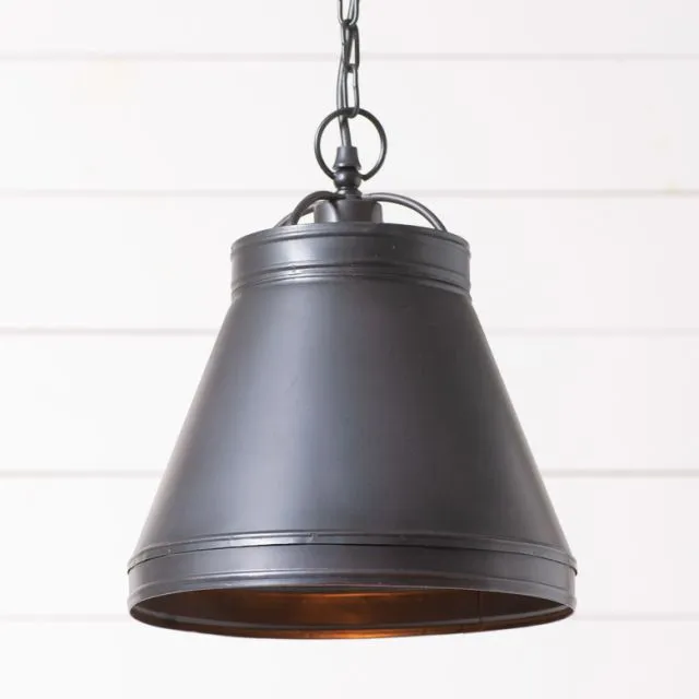 Black Rustic Pendant