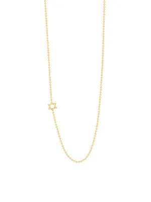 Blair Star of David Necklace 14K