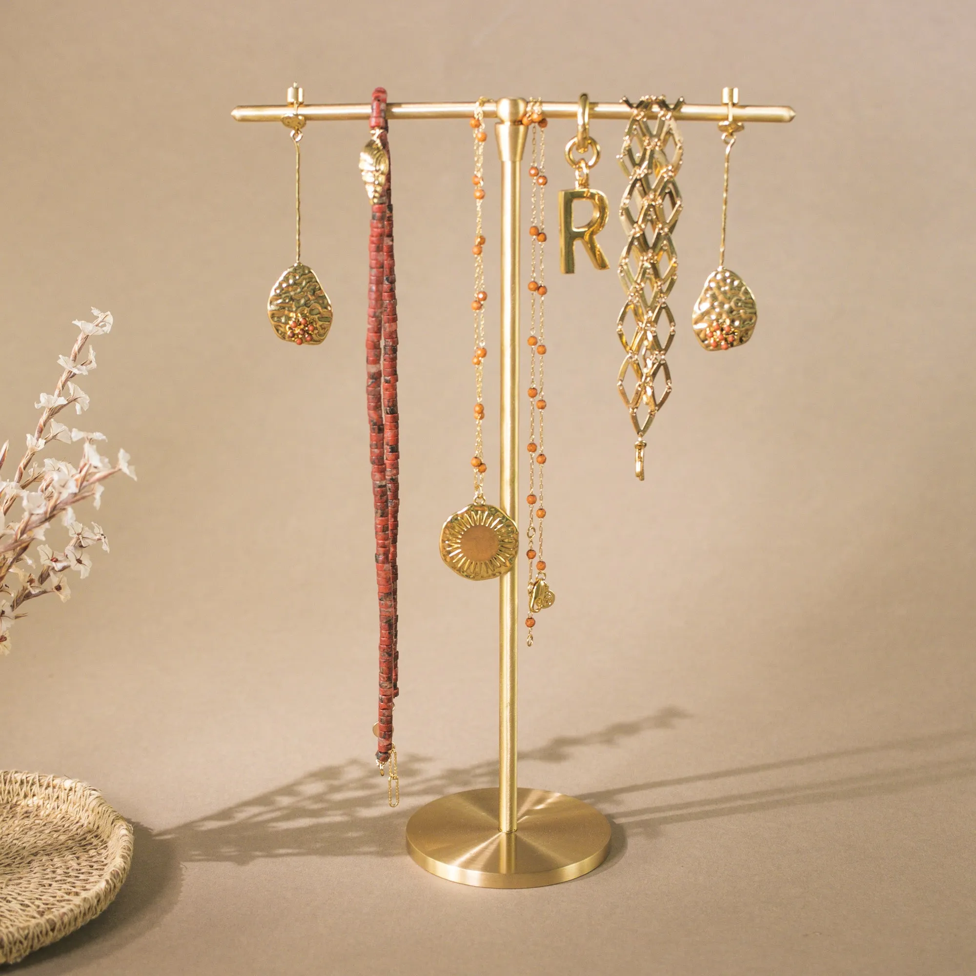 Brass Jewellery Stand