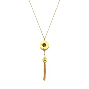 Bullet Tassel Necklace by SLATE   SALT