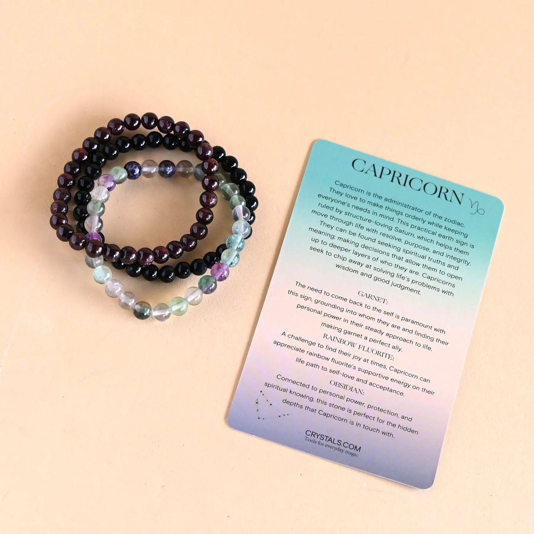 Capricorn Bracelet Trio