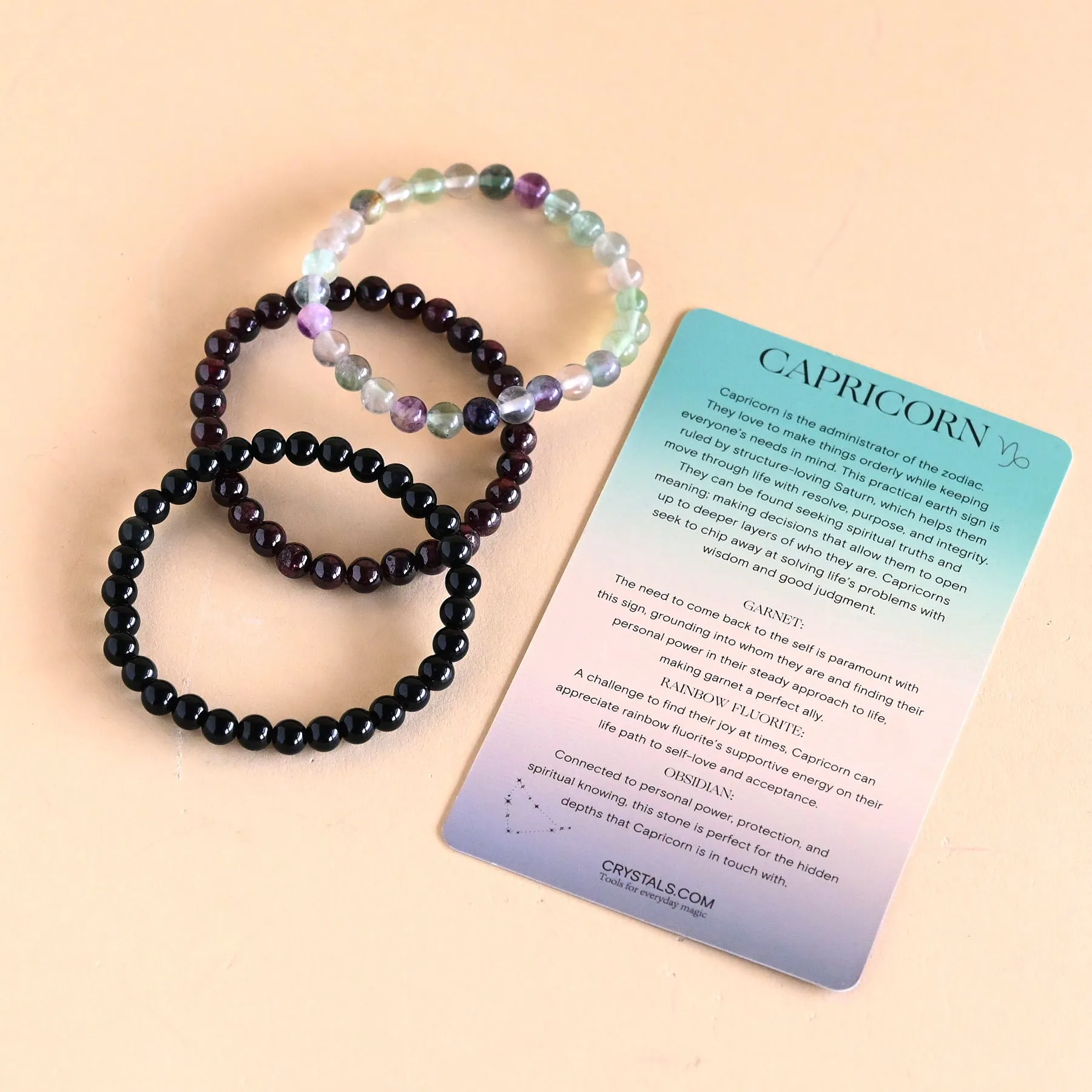 Capricorn Bracelet Trio