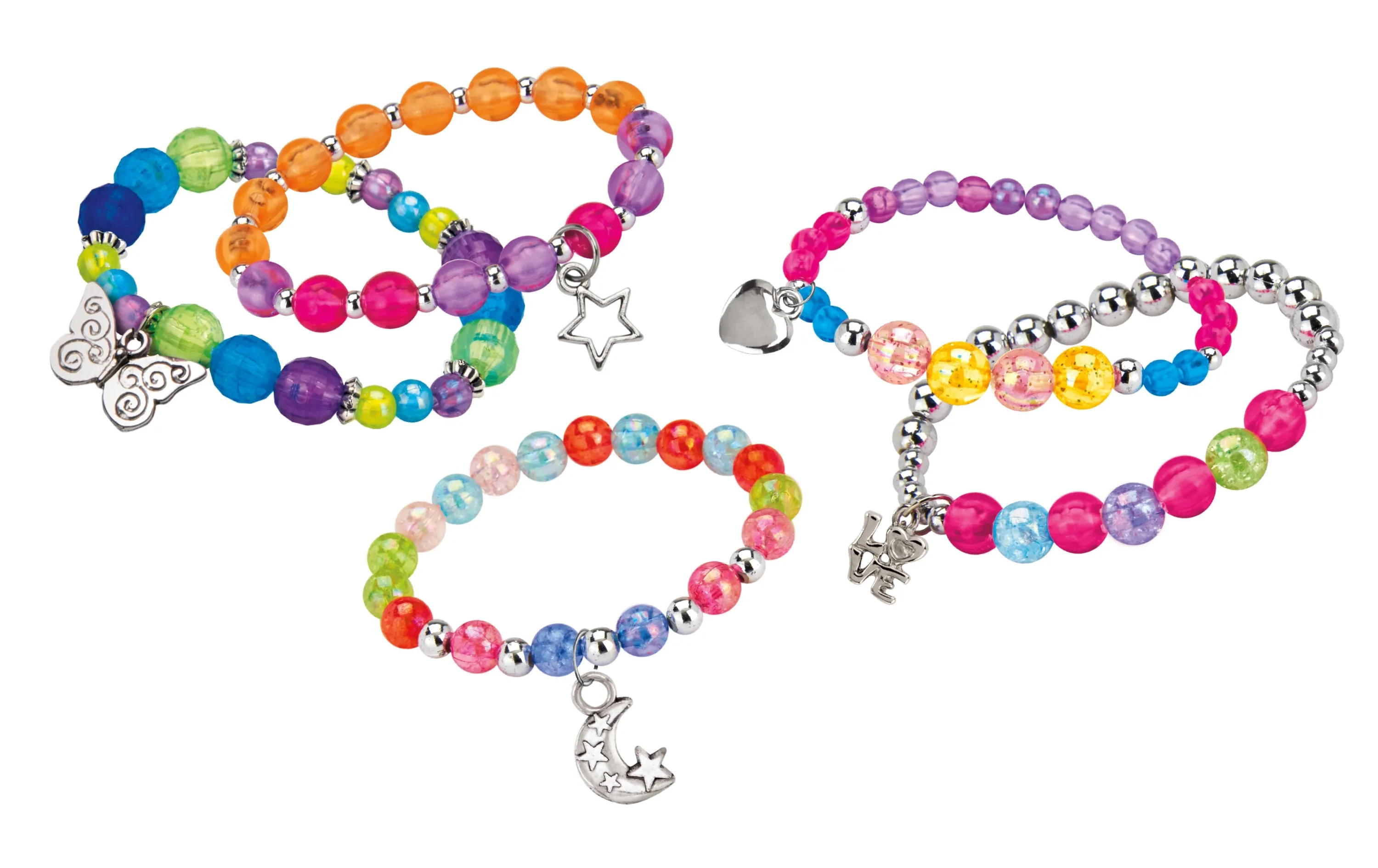 Cra-Z-Art Shimmer 'N Sparkle Charm & Bead Bracelets