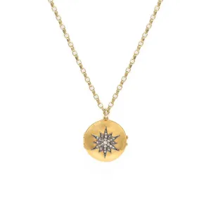 Diamond Guiding Star Locket