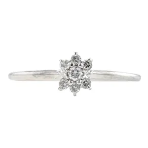 Estate Diamond Cluster Ring