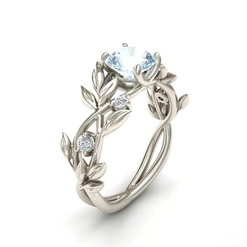 Flowers Finger Alloy Rings For Women