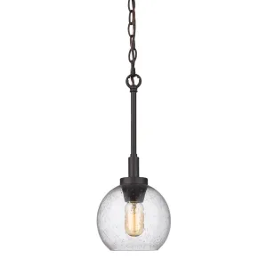 GALVESTON MINI PENDANT, RUBBED BRONZE