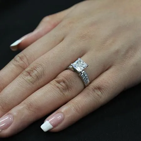 Heather - Princess Diamond Engagement Ring