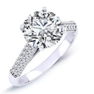 Iberis - Round Lab Diamond Engagement Ring (IGI Certified)