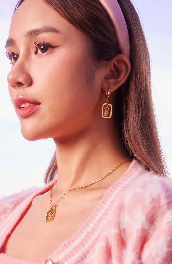 Iconic B Dangling Pendant Earrings‎ ‎ ‎ ‎ ‎ ‎ ‎ ‎ ‎ ‎ ‎ ‎ ‎ ‎ ‎ ‎