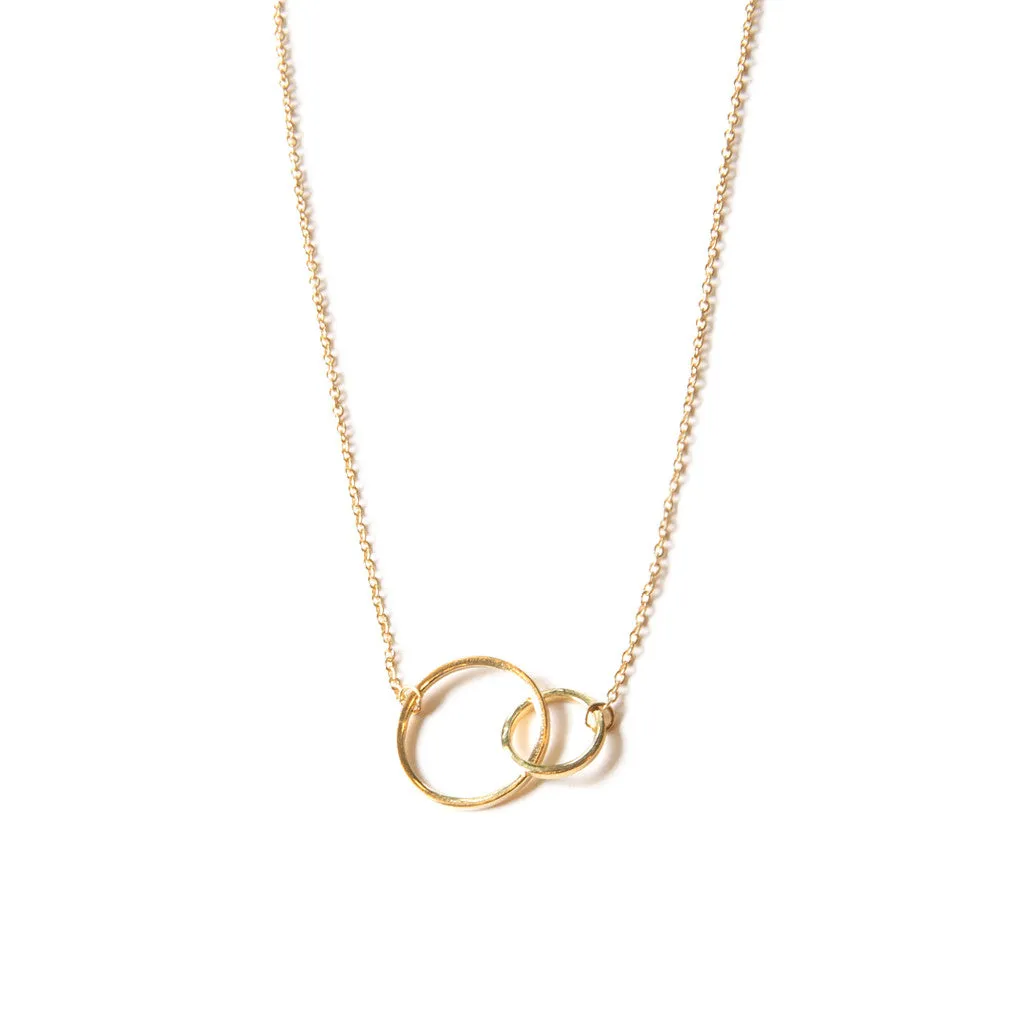 Interlocking Circles Necklace