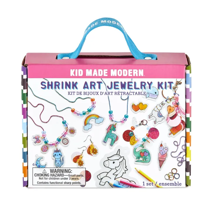 Kid Made Modern - Shrink Art Jewelry Kit