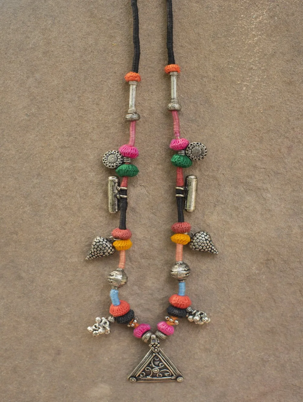 Lambani Tribal Neckpiece - Roma (Multicolored)