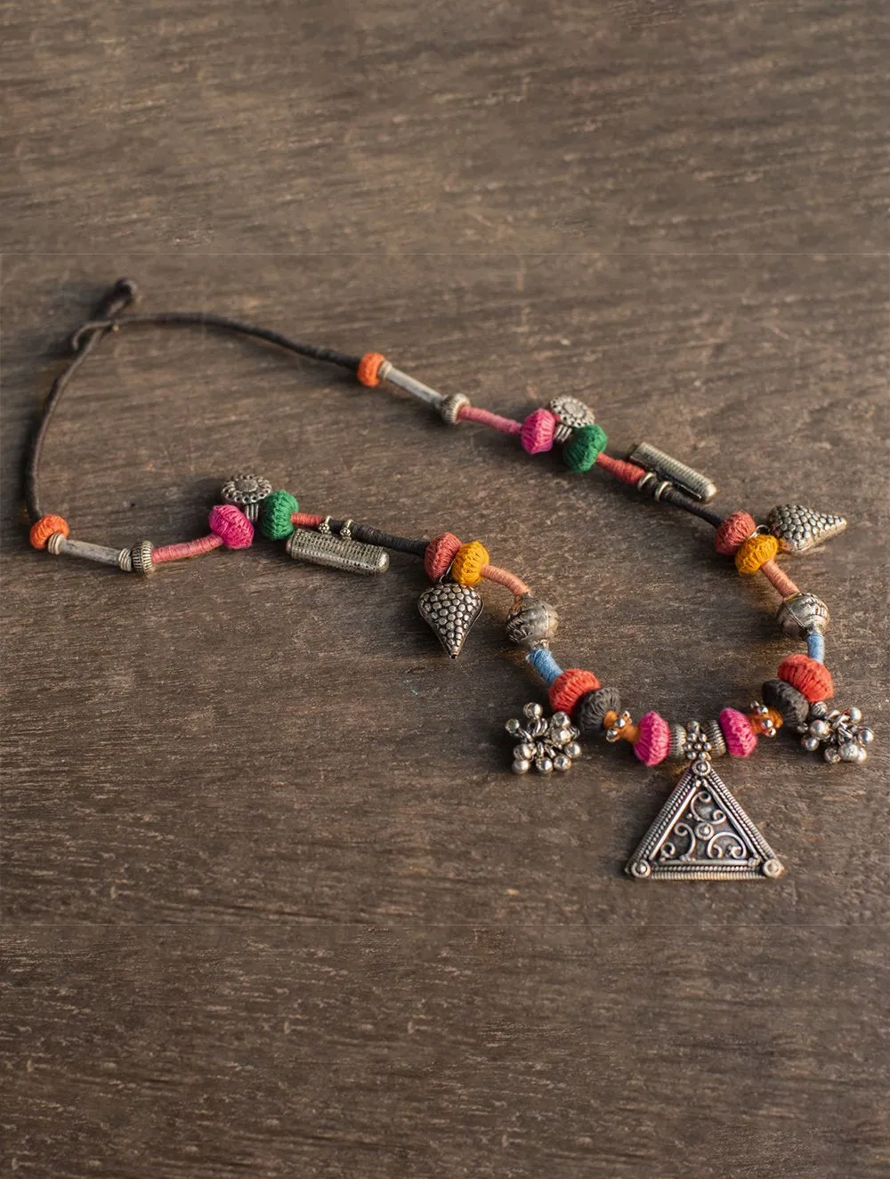 Lambani Tribal Neckpiece - Roma (Multicolored)