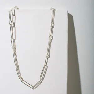 Loop Link Necklace - Sterling Silver