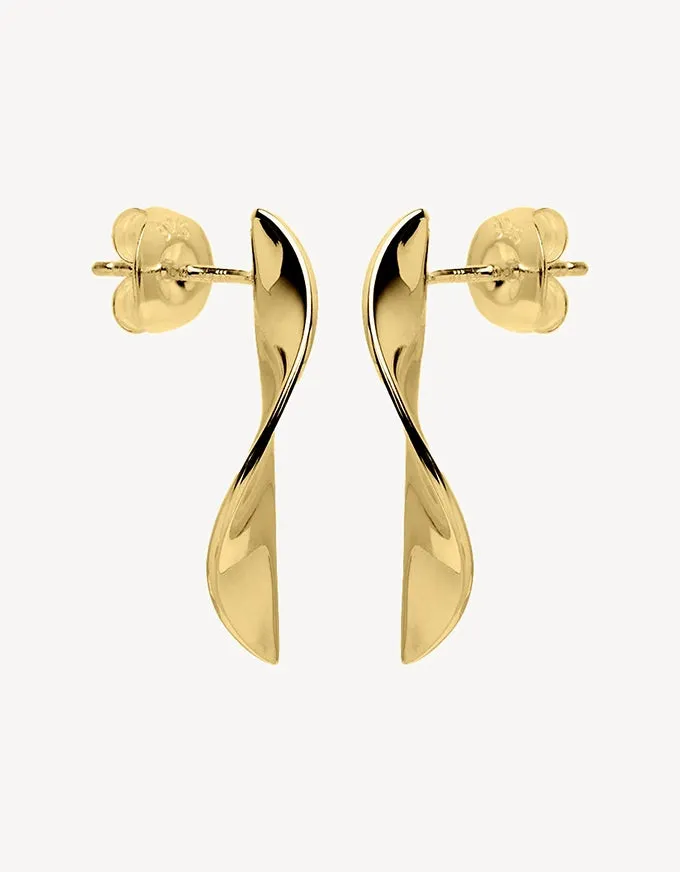 Ocean Trail Earrings Gold