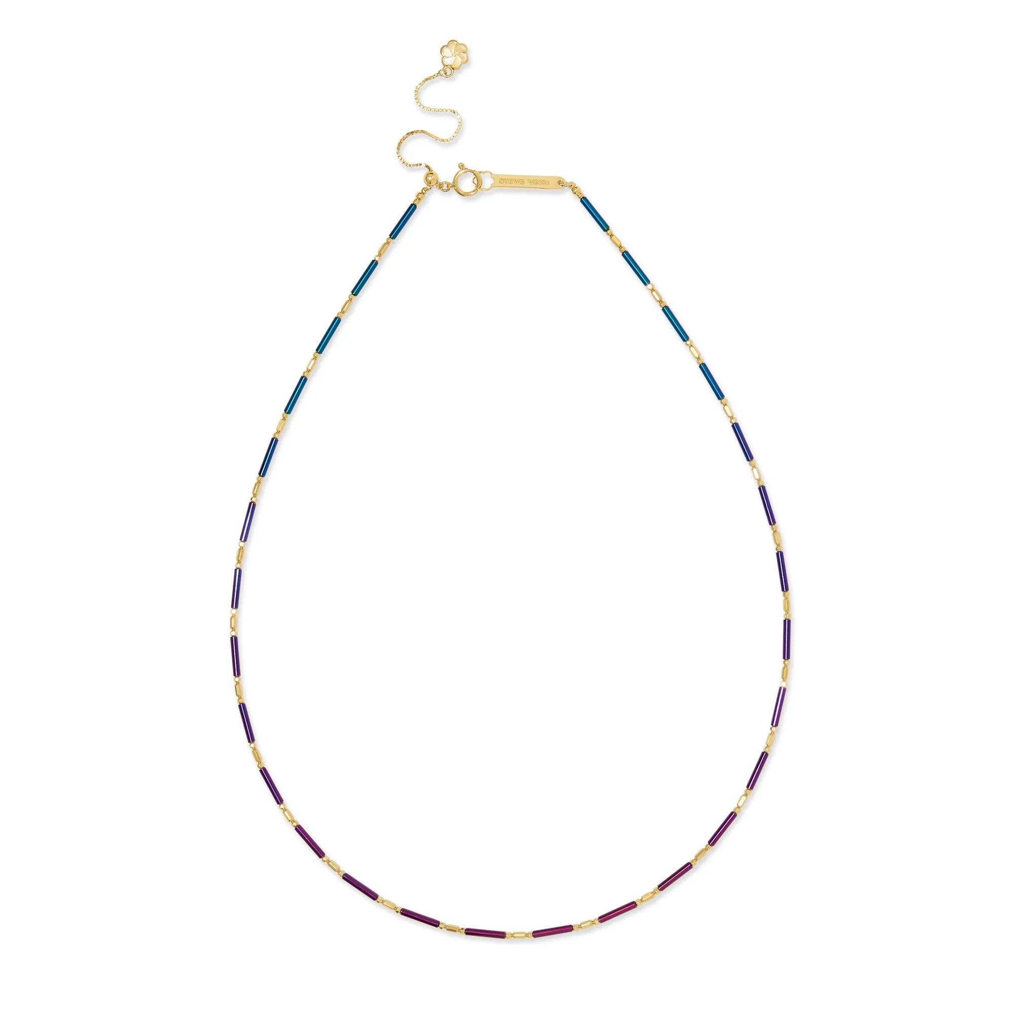 Ombré Ceramic 18K Necklace