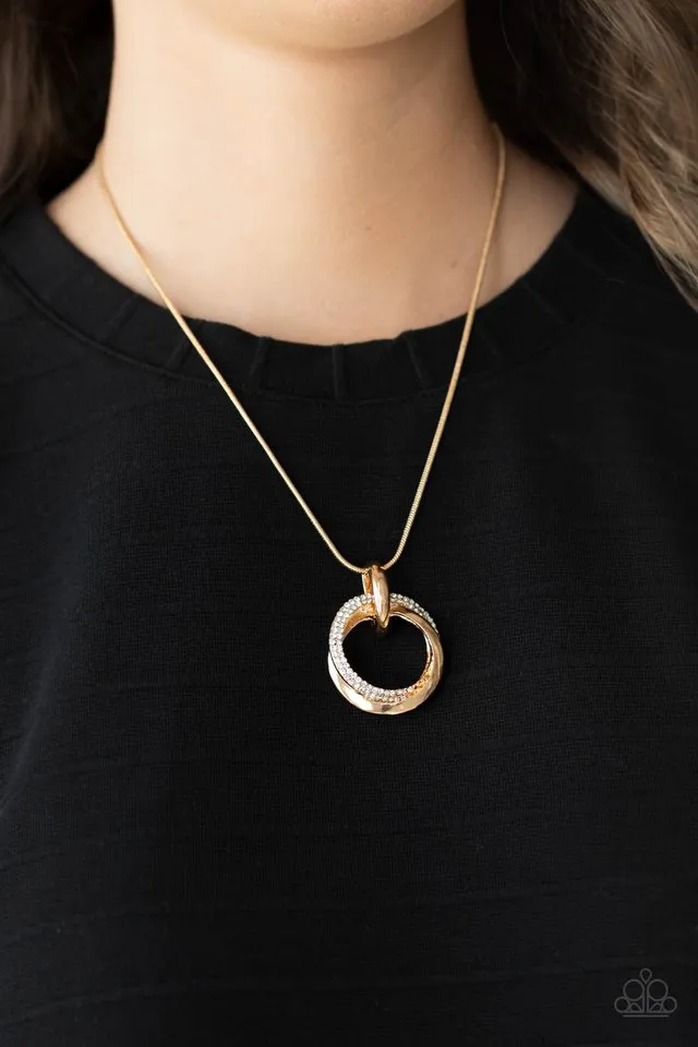 Paparazzi Necklace ~ Sphere of Influence - Gold