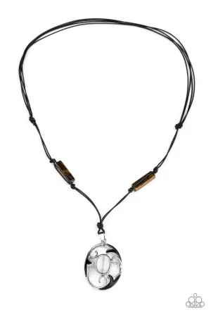 Paparazzi Necklace ~ Tidal Talisman - Brown