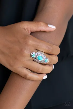 Paparazzi Ring ~ Dune Drifter - Blue