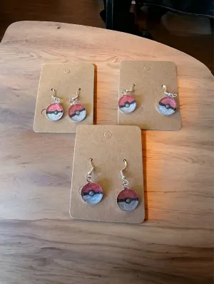 Pokeball Earrings