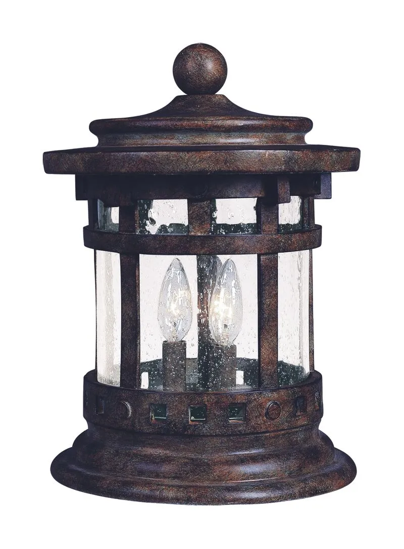 Santa Barbara DC 12.5" Sienna Outdoor Deck Lantern