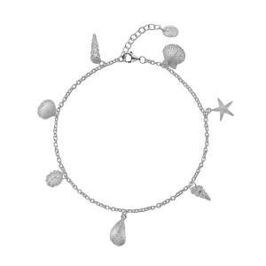 Seashell Charm Anklet