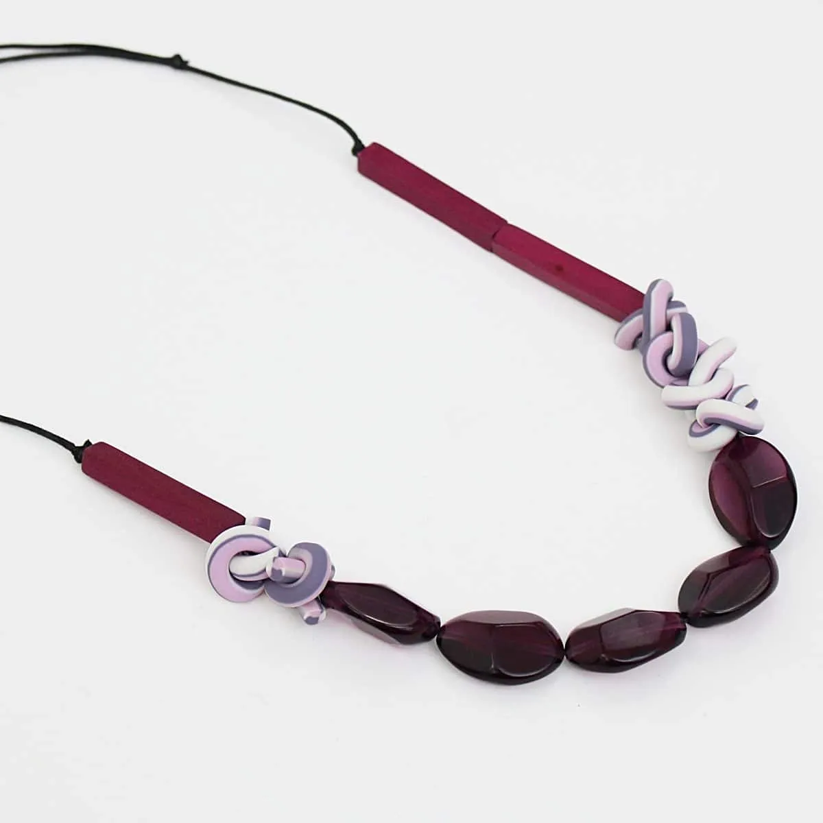 Shades of Purple Shea Necklace