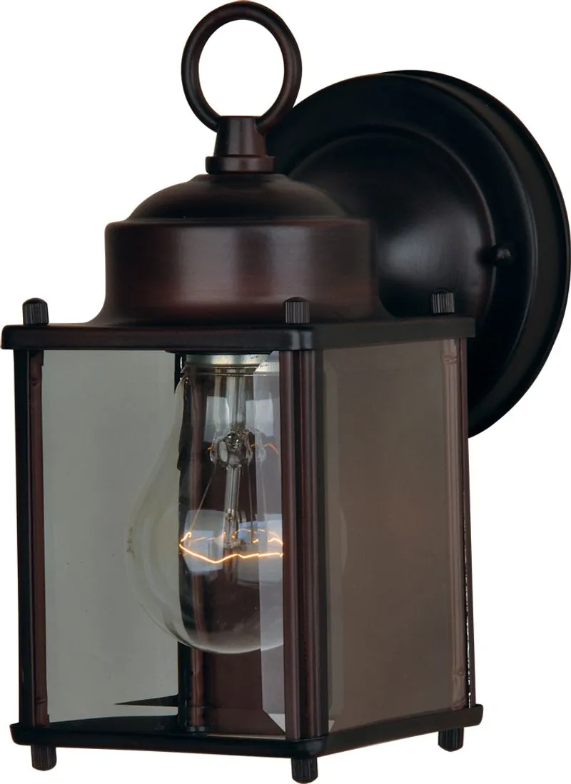 Side Door 4.5" Single Light Outdoor Wall Mount in Oil Rubbed Bronze