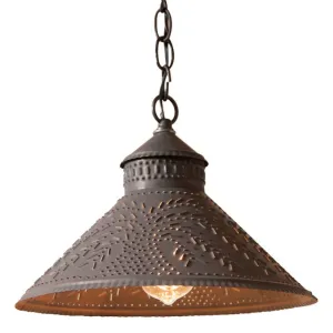 Stockbridge Shade Light with Willow in Kettle Black