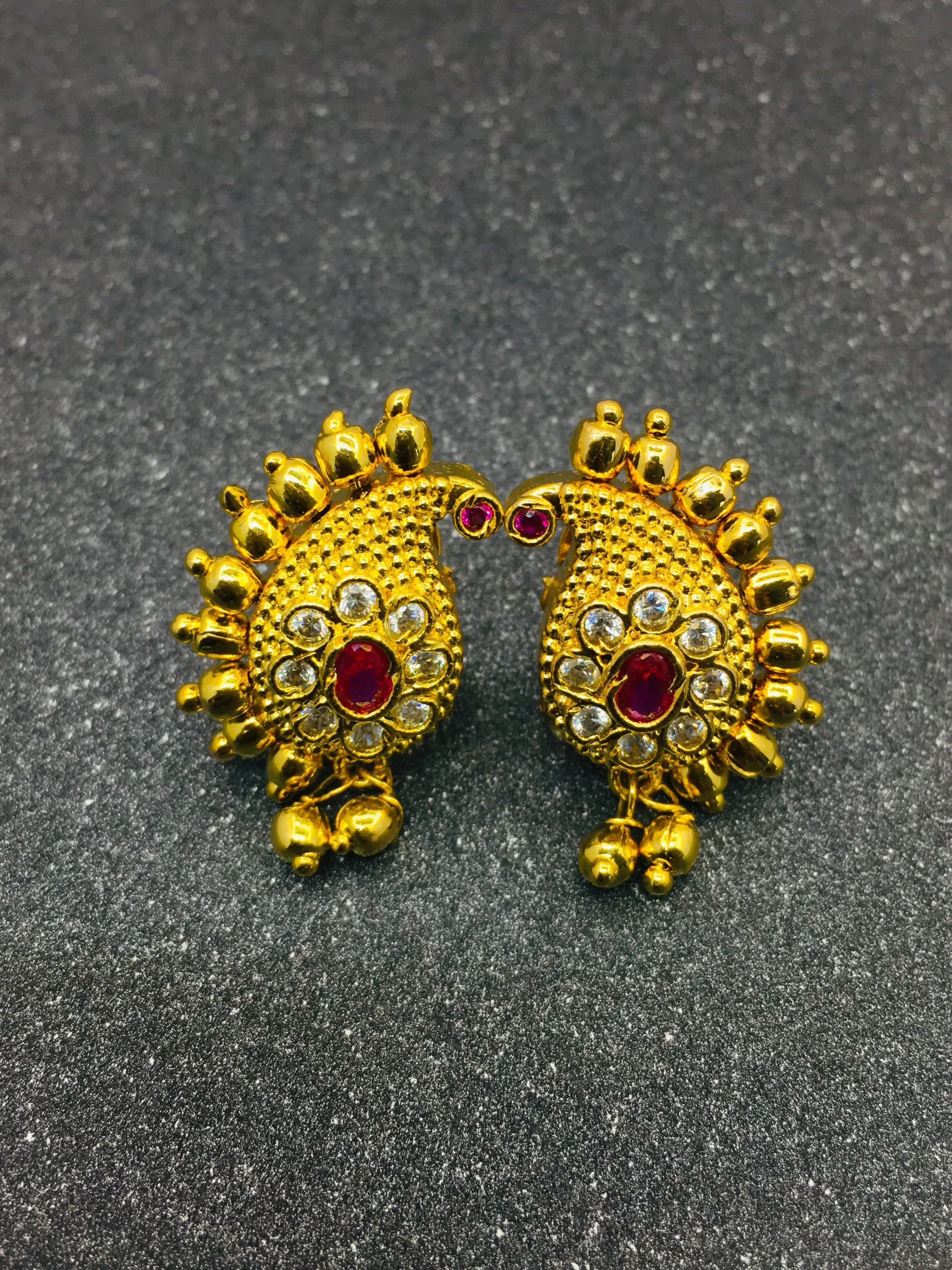 STYLISH PEACOCK EARRINGS