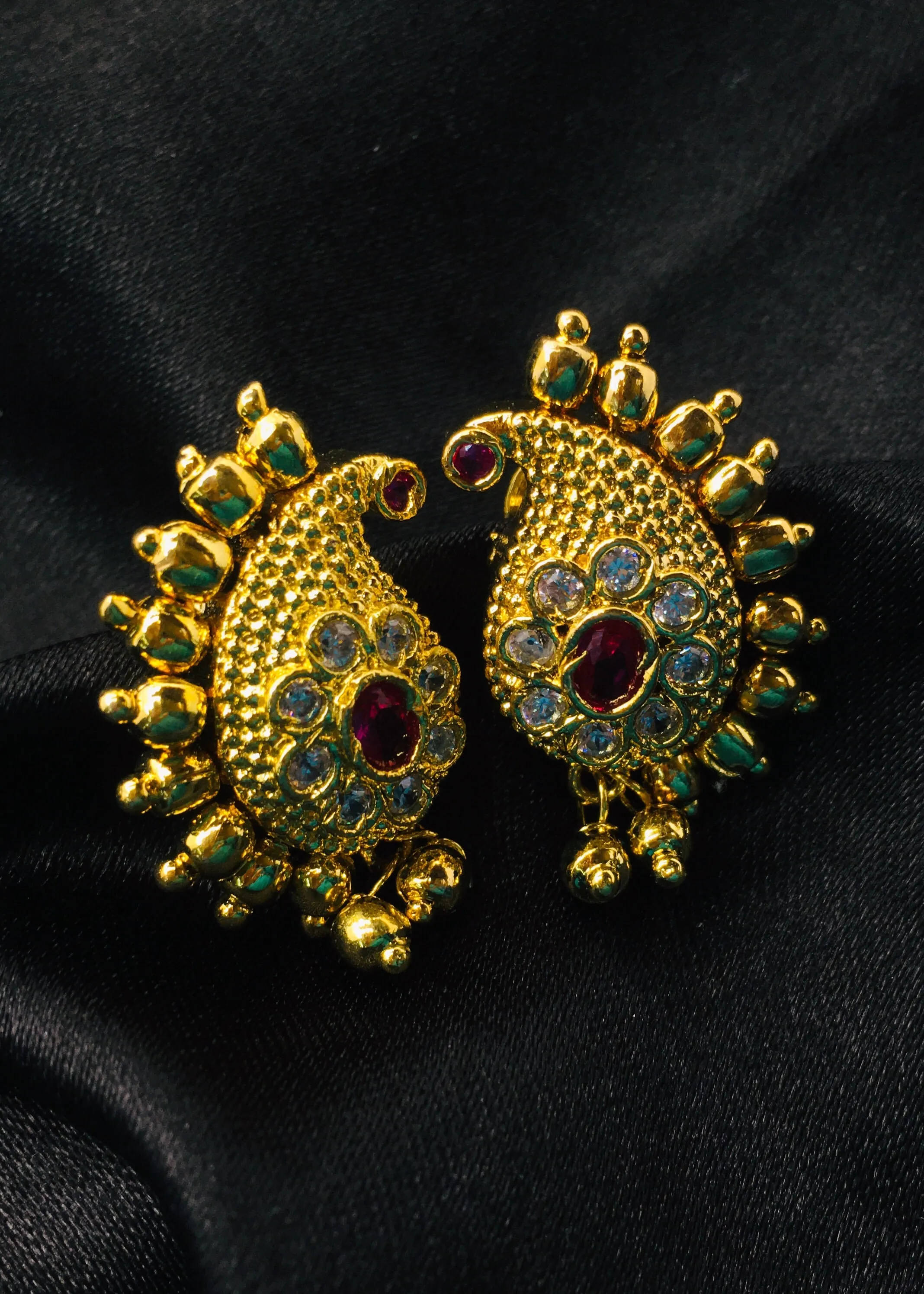 STYLISH PEACOCK EARRINGS