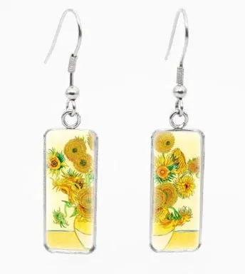 Van Gogh Inspired Japanese Earrings