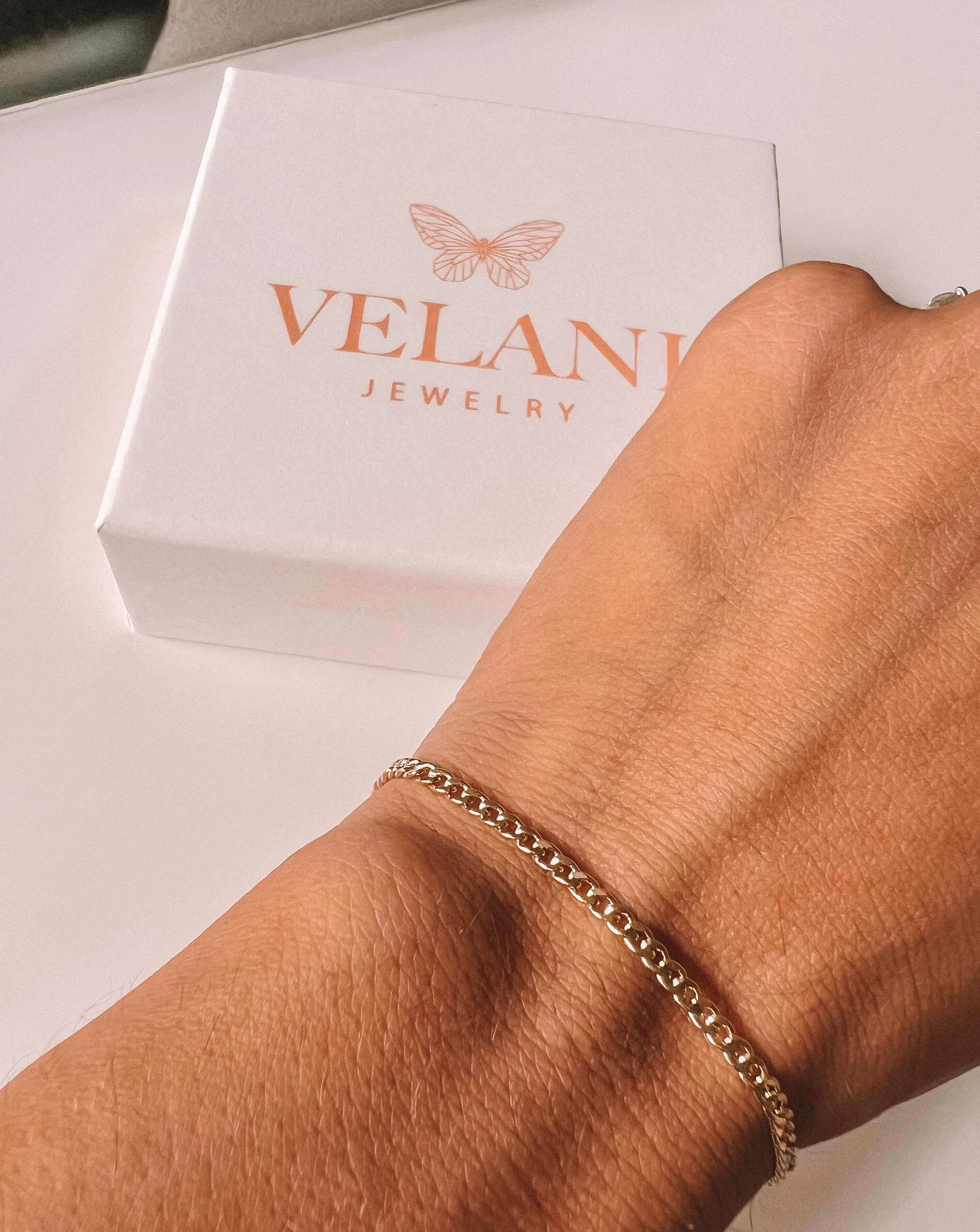 Velani Dainty Cuban Bracelet